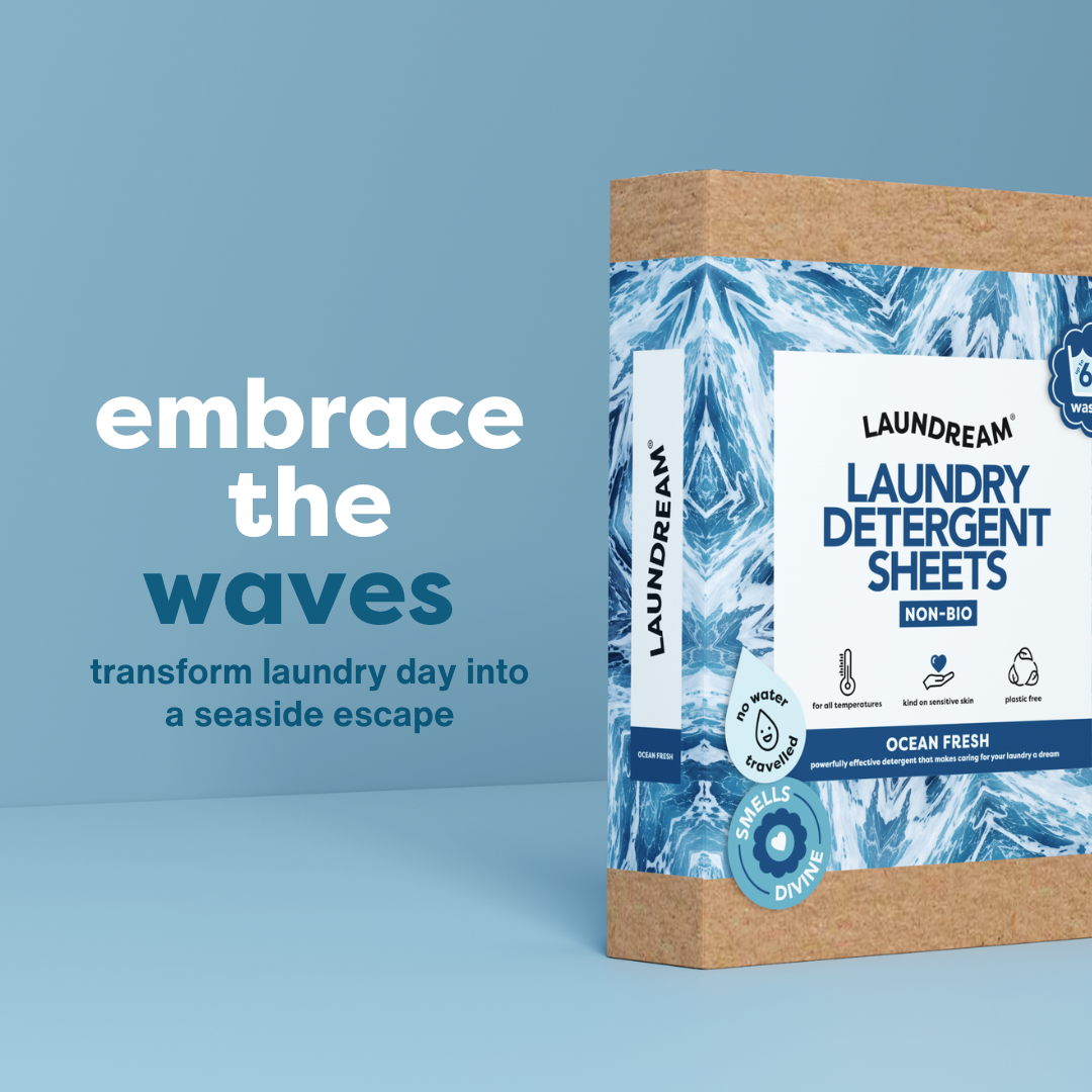 Ocean Fresh laundry detergent sheets