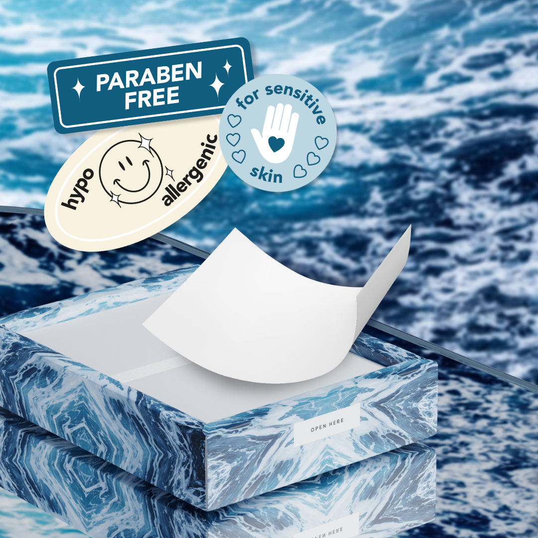 Ocean Fresh laundry detergent sheets