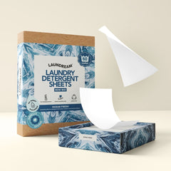 Ocean Fresh laundry detergent sheets